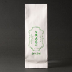 有機無農薬栽培宇治茶　有機玄米茶 100g